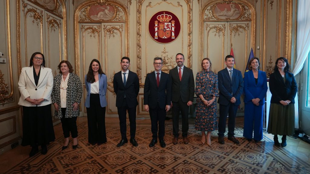 Bolaños preside la toma de posesión de los altos cargos del Ministerio de la Presidencia, Justicia y Relaciones con las Cortes