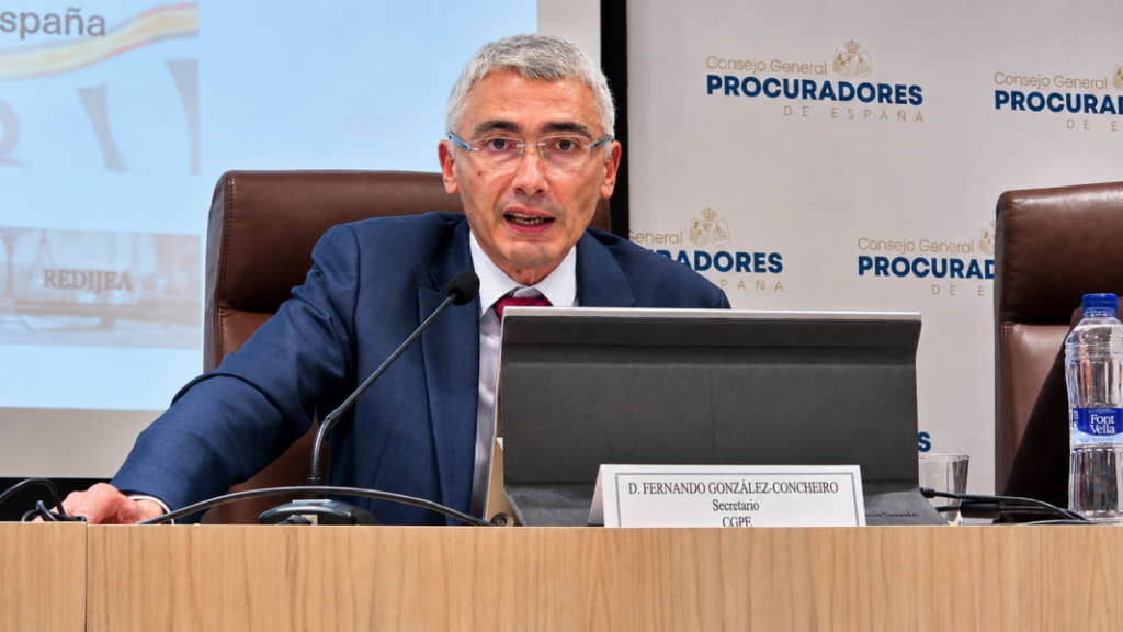 Fernando González-Concheiro: España invierte en justicia un 30% por encima de la media europea. 