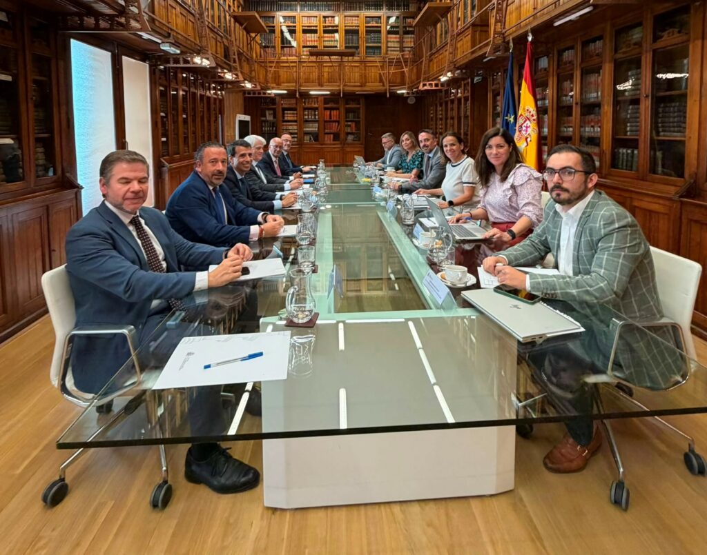 Procuradores, Abogacía y Graduados Sociales trasladan al Ministerio de Justicia los problemas en la implantación de los Tribunales de Instancia