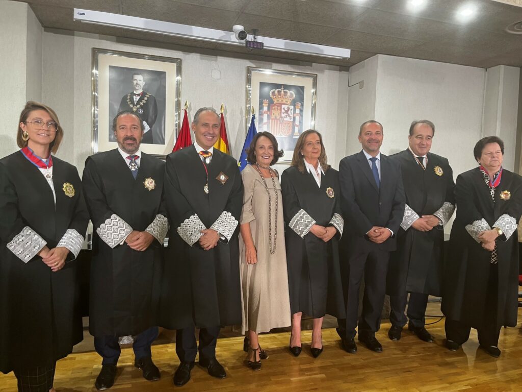 El presidente del CGPE asiste a la apertura del Año Judicial 2026-2027 de la Comunidad de Madrid
